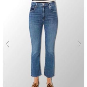 Citizens of Humanity Isola Cropped Boot Lawless